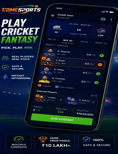 C333 (c 333 casino) fantasy cricket & matchday visual 2