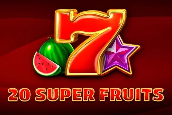 Capa do slot 20 Super Fruits