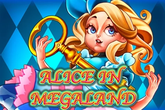 Capa do slot Alice in MegaLand