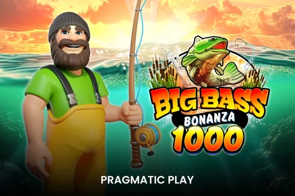 Capa do slot Big Bass Bonanza 1000
